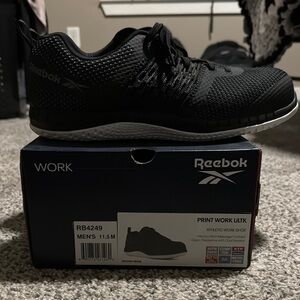 Reebok Black Athletic Shoes